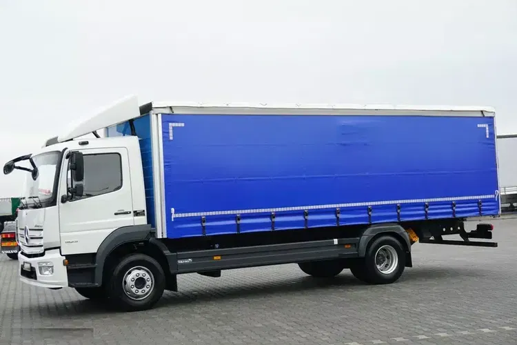 Mercedes ATEGO / 1523 / ACC / E 6 / FIRANKA / ŁAD. 9170 KG / 18 PALET zdjęcie 3