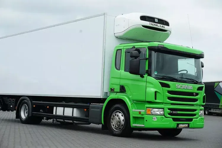 Scania / P 360 EURO 6 / CHŁODNIA + WINDA / 21 PALET / RETARDER zdjęcie 22