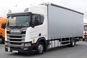 Scania R 450 / FIRANKA - 9 m / WINDA ZAŁADOWCZA / 22 E.P / PODNOSZONY DACH / CAŁA NA PODUSZKACH