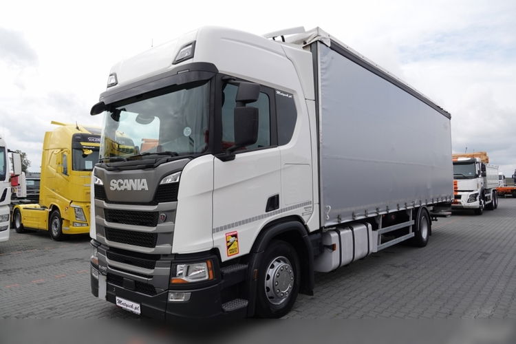 Scania R 450 / FIRANKA - 9 m / WINDA ZAŁADOWCZA / 22 E.P / PODNOSZONY DACH / CAŁA NA PODUSZKACH zdjęcie 2