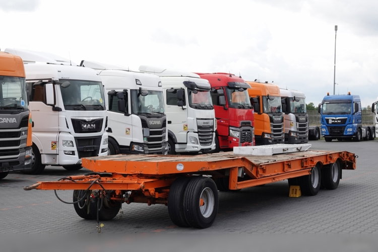 MEILLER PRZYCZEPA LAWETA / DMC: 30 TON / NISKOPODWOZIOWA / 3 OSIOWA  zdjęcie 3