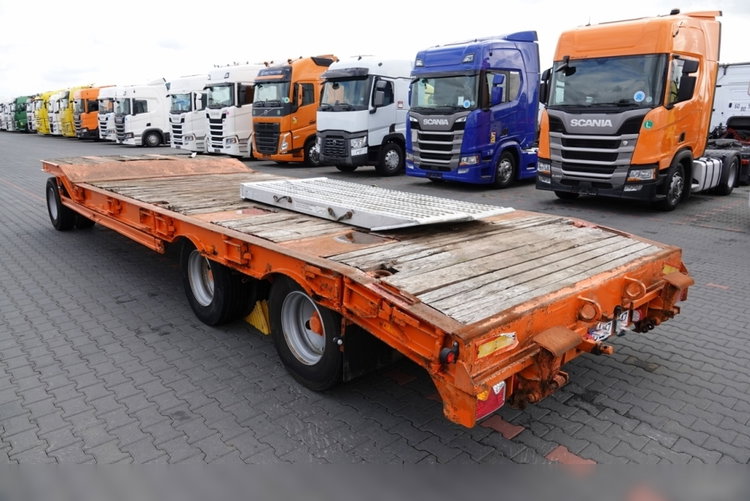 MEILLER PRZYCZEPA LAWETA / DMC: 30 TON / NISKOPODWOZIOWA / 3 OSIOWA  zdjęcie 5