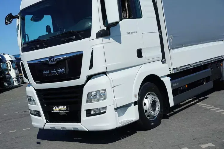 MAN TGX / 26.420 / ACC / E 6 / BURTO FIRANKA + WINDA / ŁAD. 14 750 KG / 17 PALET zdjęcie 20