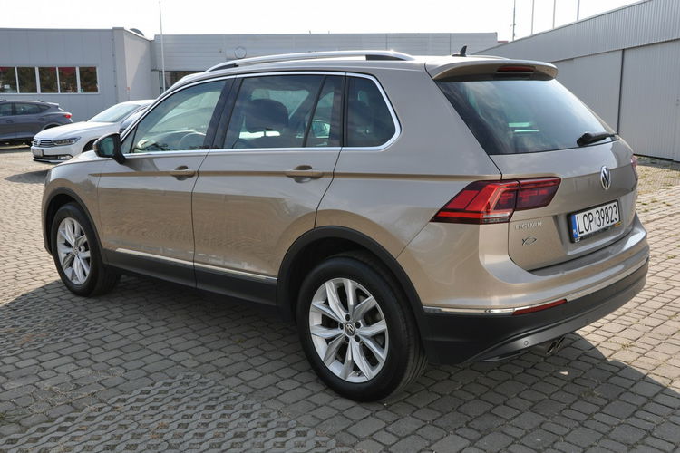 Volkswagen Tiguan 2.0TDI 190KM 4Motion DSG High Keyless FrontLaneAssist 1wł Salon PL zdjęcie 3