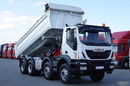 Iveco TRAKKER / 8x4 / WYWROTKA / HYDROBURTA / BORDMATIC / EURO 6 / MEILLER KIPPER zdjęcie 6