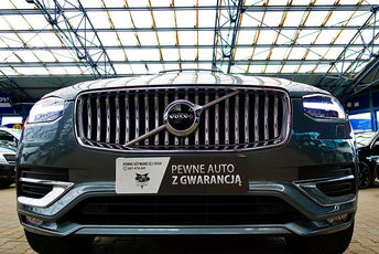 Volvo XC 90 7osób INSCRIPTION PNEUMATYKA Panorama 3Lata GWAR 1wł Kraj Bezwypa F23%