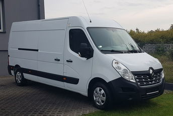 Renault Master MASTER L3H2 KLIMA DŁUGI WYSOKI TEMPOMAT BLASZAK VAN FURGON