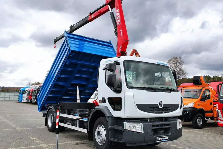 Renault PREMIUM 18.280 4x2 HDS Fassi F110+Wywrotka Ład-8220kg DMC 18ton zdjęcie 25