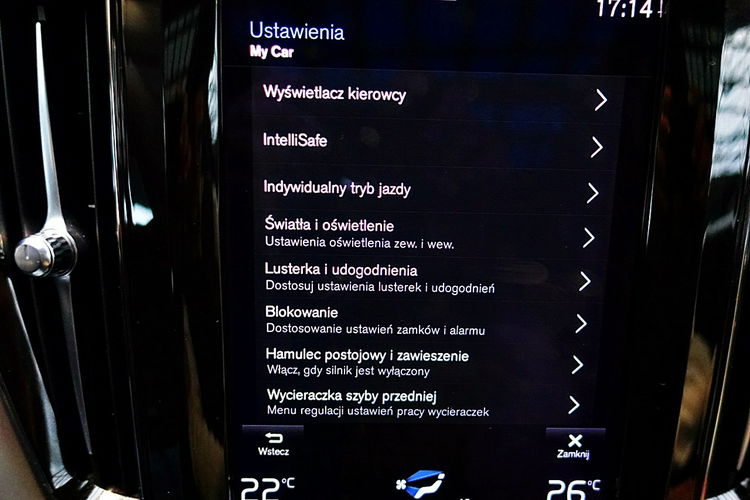 Volvo XC 60 AWD PANORAMA+EL.Hak+Kamera+Navi 3Lata GWAR 1wł Kraj Bezwypa 4X4 F23% zdjęcie 27