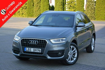 Audi Q3 Quattro bi-xenon Led Skóry Navi Czarny Sufit Park Assit Bose 2XParktr.