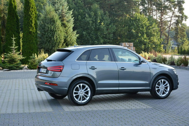 Audi Q3 Quattro bi-xenon Led Skóry Navi Czarny Sufit Park Assit Bose 2XParkt zdjęcie 13