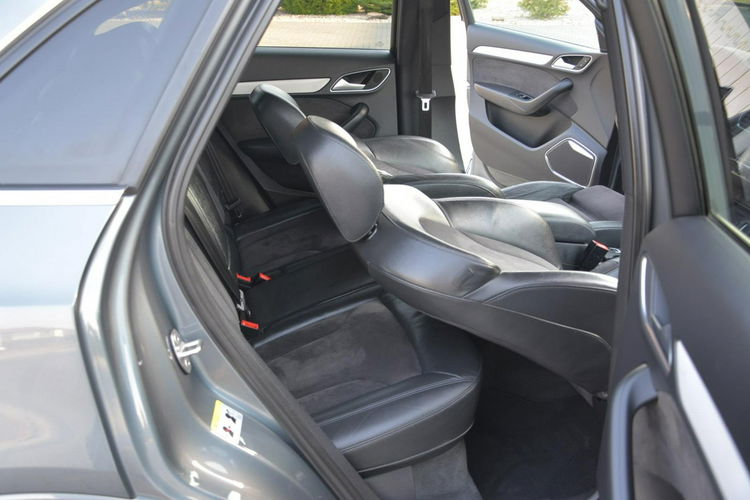 Audi Q3 Quattro bi-xenon Led Skóry Navi Czarny Sufit Park Assit Bose 2XParkt zdjęcie 17