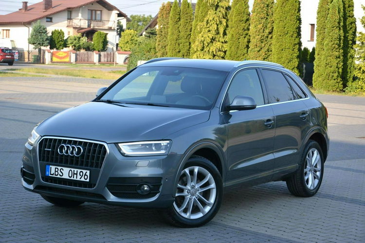 Audi Q3 Quattro bi-xenon Led Skóry Navi Czarny Sufit Park Assit Bose 2XParkt zdjęcie 2