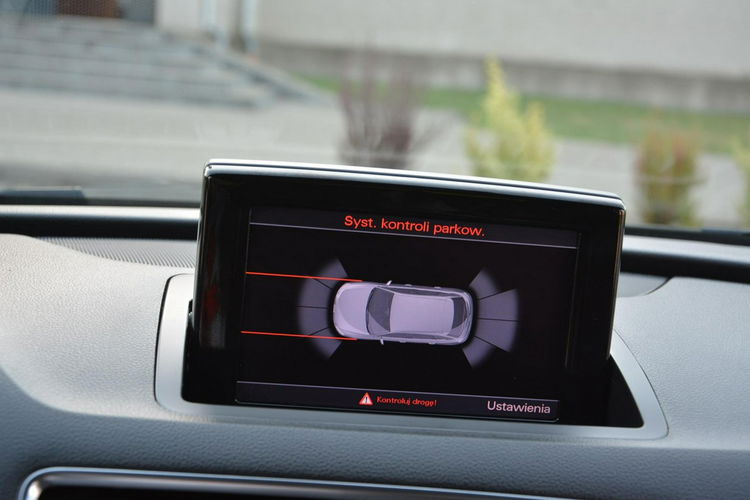 Audi Q3 Quattro bi-xenon Led Skóry Navi Czarny Sufit Park Assit Bose 2XParkt zdjęcie 28
