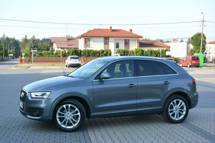 Audi Q3 Quattro bi-xenon Led Skóry Navi Czarny Sufit Park Assit Bose 2XParkt zdjęcie 4