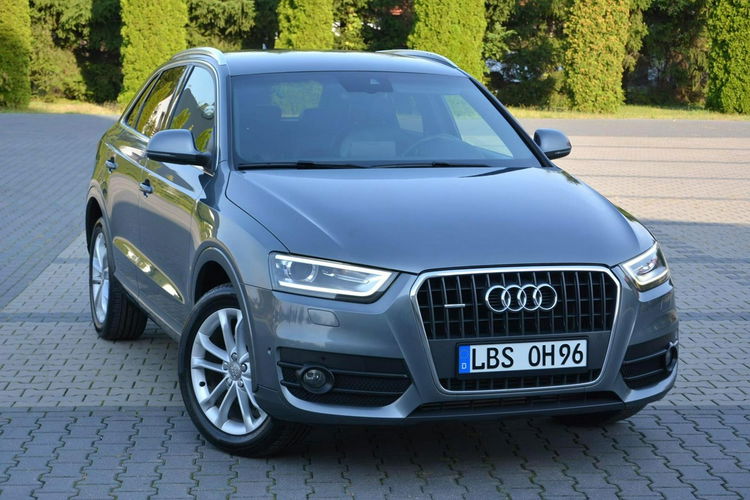 Audi Q3 Quattro bi-xenon Led Skóry Navi Czarny Sufit Park Assit Bose 2XParkt zdjęcie 9