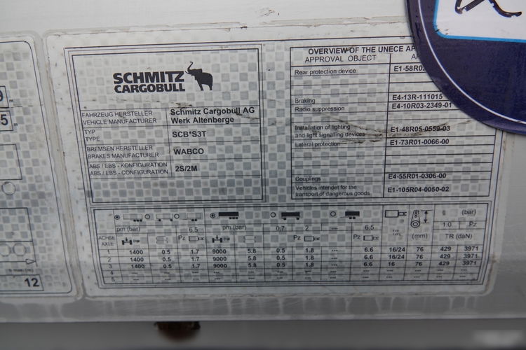 SCHMITZ FIRANKA STANDARD / 2 OSIE PODNOSZONE / 2014 ROK zdjęcie 25