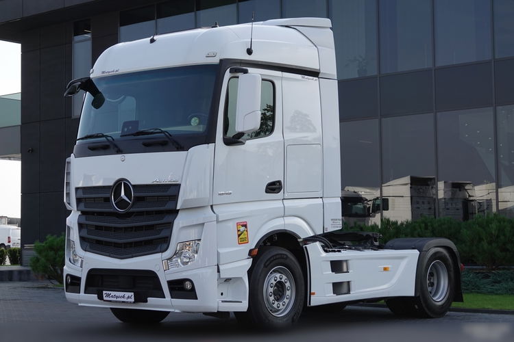 Mercedes ACTROS 1845 / HYDRAULIKA do wywrotu + dwuobwodowa / OPONY 100% / SPROWADZONY / 2018 ROK  zdjęcie 4