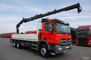 Mercedes   ACTROS 2636 / 6x4 / SKRZYNIOWY 6, 5 M + HDS HIAB 166 / STEROWANIE RADIOWE / ROTATOR / EURO 5 zdjęcie 4