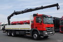 Mercedes   ACTROS 2636 / 6x4 / SKRZYNIOWY 6, 5 M + HDS HIAB 166 / STEROWANIE RADIOWE / ROTATOR / EURO 5 zdjęcie 5