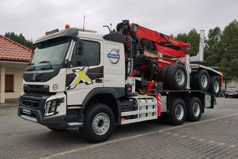 Volvo FMX 540 6x4 RETARDER PALFORET EPSILON S300L Do Drewna