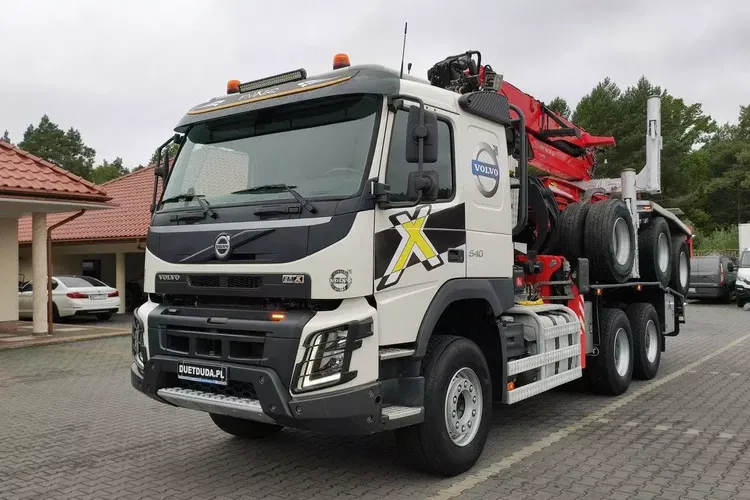 Volvo FMX 540 6x4 RETARDER PALFORET EPSILON S300L Do Drewna zdjęcie 2