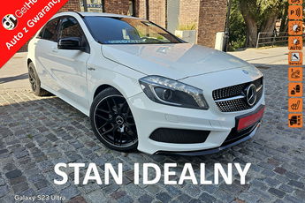 Mercedes A 180 AMG Line Alkantara Bezwypadkowy Ks.Serwisowa