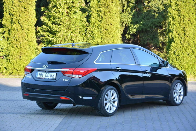 Hyundai i40 1.6(135KM) 12.2013r Xenon Navi Kamera Klimatronic 2xParktr Keyless go zdjęcie 6