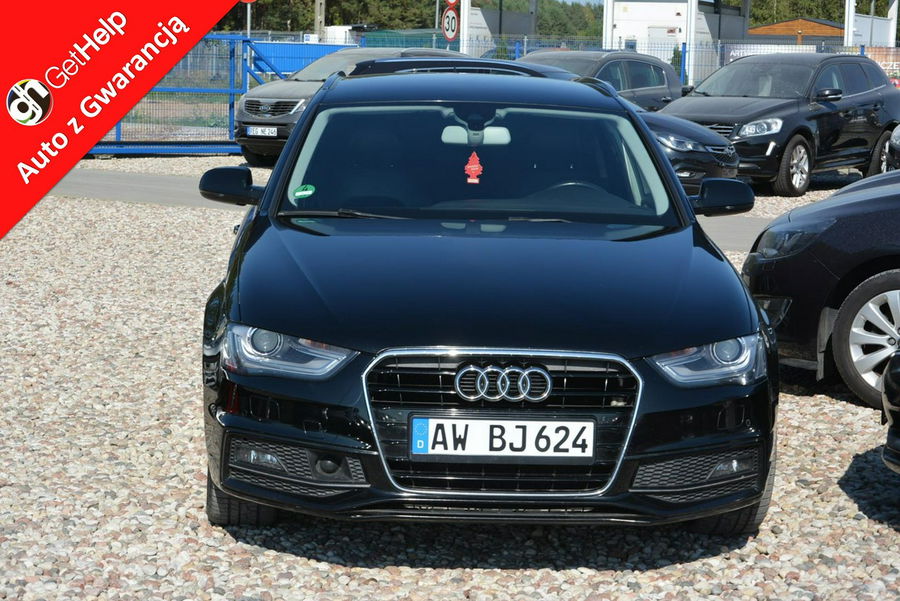 Audi A4 S-line Radar ACC Skóry BI-Xenon Ledy Navi 2xPDC Keylessgo el.klapa zdjęcie 