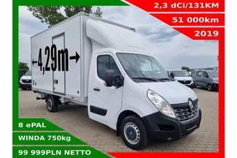 Renault Master 99999zł NETTO Kontener 8 ePAL 2.3 dCI/131KM