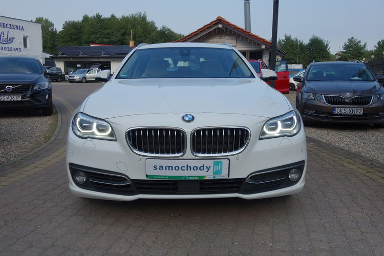 535 BMW F11 535d 313km 2016 bezwypadkowy dobrze wyposażony Luxury zdjęcie 2