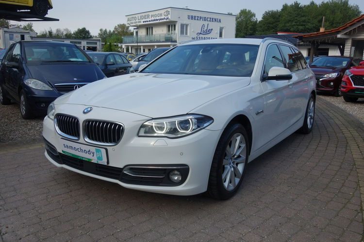 535 BMW F11 535d 313km 2016 bezwypadkowy dobrze wyposażony Luxury zdjęcie 3