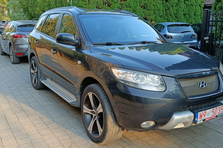 Hyundai Santa Fe 2.7 V6 GLS, 4WD , automat, DVD, skóra , Nawigacja zdjęcie 11