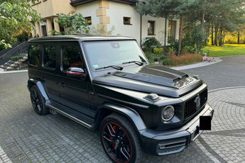 Mercedes G 63 AMG MERCEDES BENZ G KLASA 2019 BRABUS WYDECHY KIEROWNICA CARBON