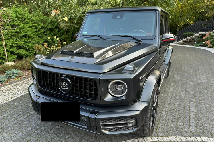 G 63 AMG MERCEDES BENZ G KLASA 2019 BRABUS WYDECHY KIEROWNICA CARBON zdjęcie 3