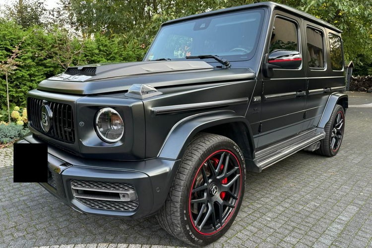 G 63 AMG MERCEDES BENZ G KLASA 2019 BRABUS WYDECHY KIEROWNICA CARBON zdjęcie 5