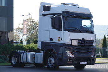 Mercedes ACTROS 1851 / BIG SPACE / KLIMA POSTOJOWA / 2021 ROK / PO KONTRAKCIE SERWISOWYM