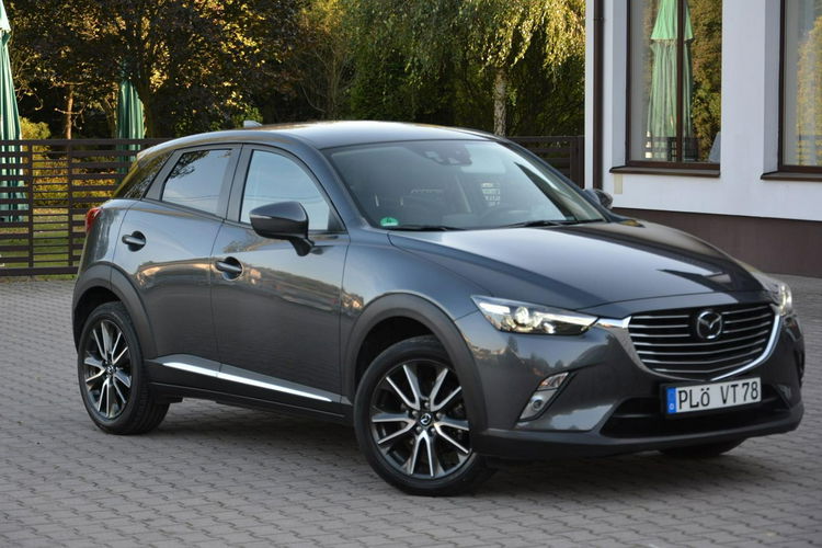 Mazda CX-3 104tys.km Skóry Exlusive Navi Kamera Radar ACC Xenon Ledy Bose zdjęcie 11