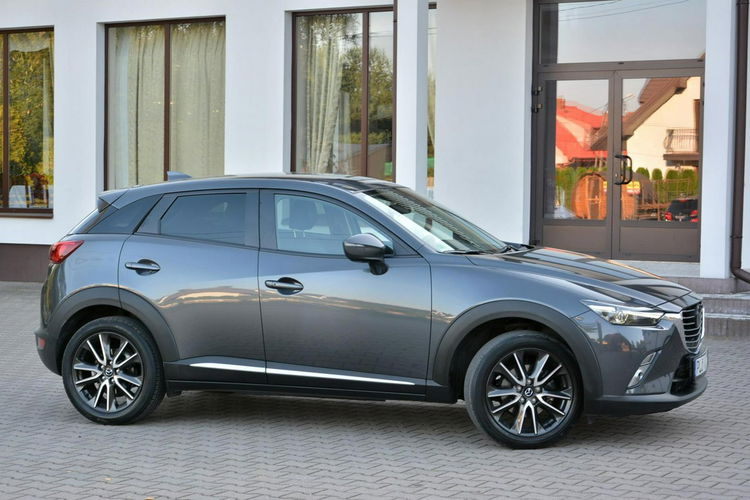 Mazda CX-3 104tys.km Skóry Exlusive Navi Kamera Radar ACC Xenon Ledy Bose zdjęcie 12