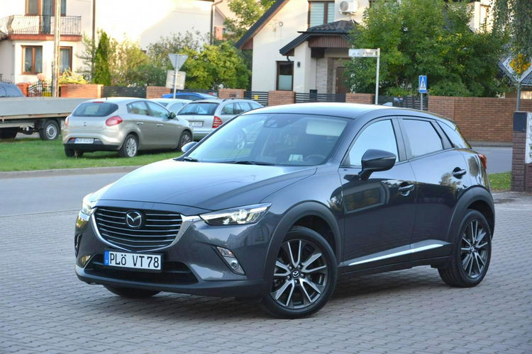 Mazda CX-3 104tys.km Skóry Exlusive Navi Kamera Radar ACC Xenon Ledy Bose zdjęcie 2