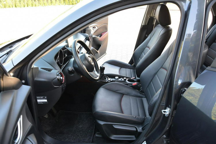 Mazda CX-3 104tys.km Skóry Exlusive Navi Kamera Radar ACC Xenon Ledy Bose zdjęcie 21