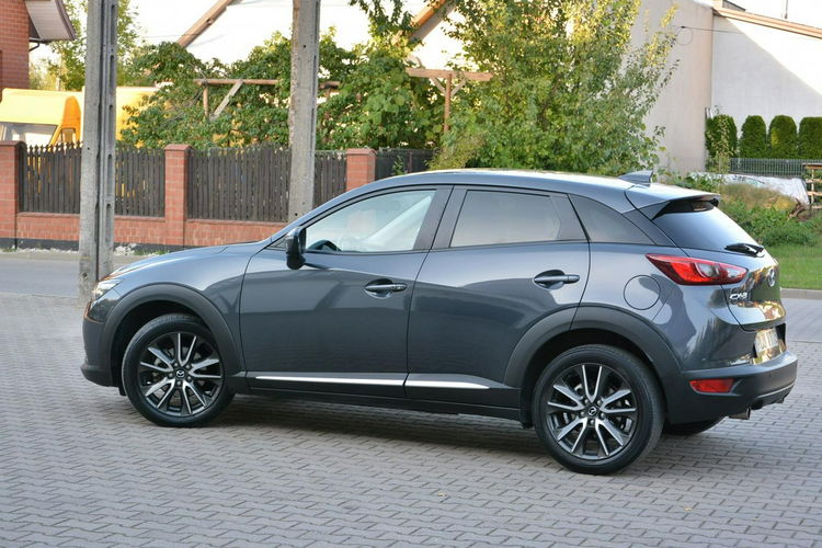 Mazda CX-3 104tys.km Skóry Exlusive Navi Kamera Radar ACC Xenon Ledy Bose zdjęcie 6