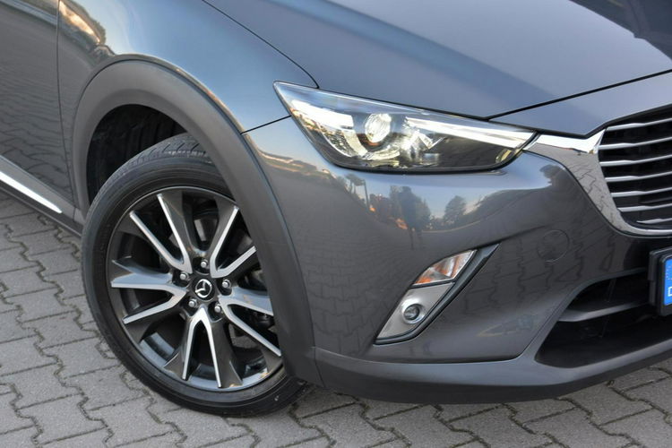 Mazda CX-3 104tys.km Skóry Exlusive Navi Kamera Radar ACC Xenon Ledy Bose zdjęcie 9