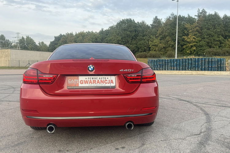 BMW 440 440i kabriolet 326KM bezwypadkowy piękny stan zadbany 37 tys km gwaran zdjęcie 9