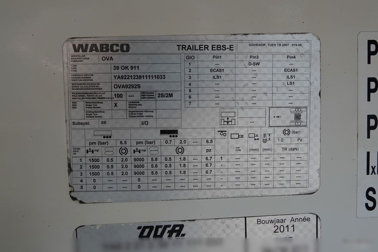 BENALU / OVA / WYWROTKA ALUMINIOWA / 62m3 / WAGA: 6200 KG / MAŁO UŻYWANA / SPROWADZONA  zdjęcie 20