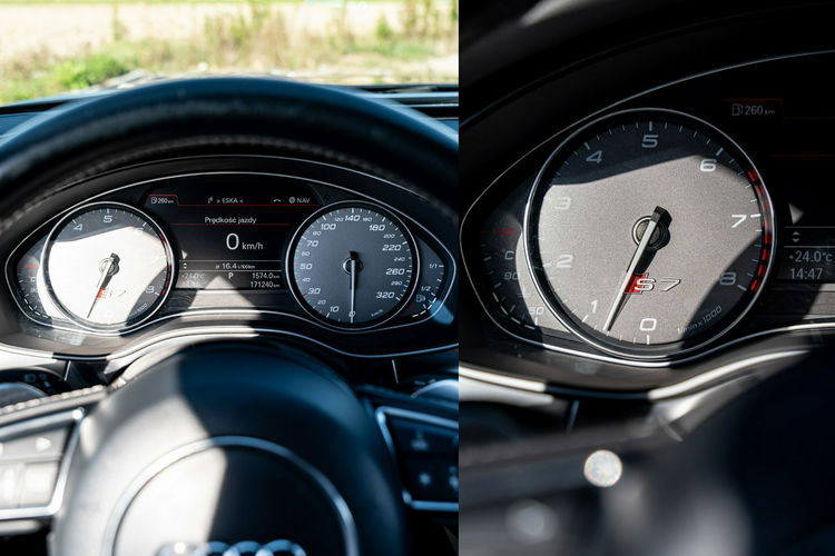 Audi S7 4.0L V8 / 520KM / Bogate wyposażenie / Regularne przeglądy zdjęcie 36