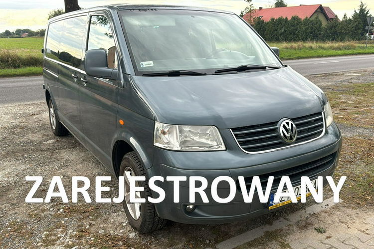 Volkswagen Transporter navi, klima, zarejestrowant, 9-cio osobowy, długi zdjęcie 1