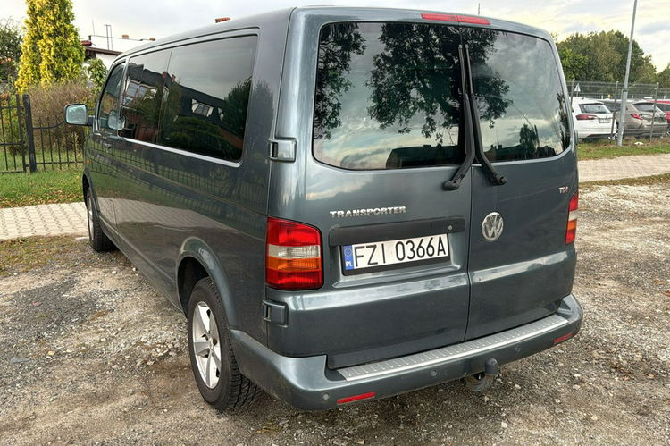 Volkswagen Transporter navi, klima, zarejestrowant, 9-cio osobowy, długi zdjęcie 12