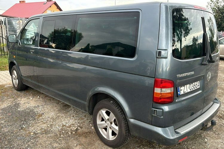 Volkswagen Transporter navi, klima, zarejestrowant, 9-cio osobowy, długi zdjęcie 4