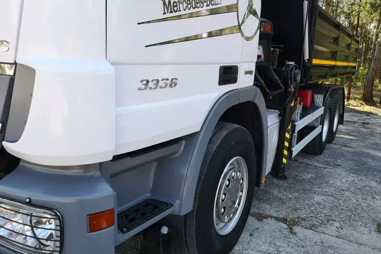 Mercedes ACTROS MP3 3336 6x4 / WYWROTKA + HDS HIAB 166 -4 DUO / zdjęcie 12